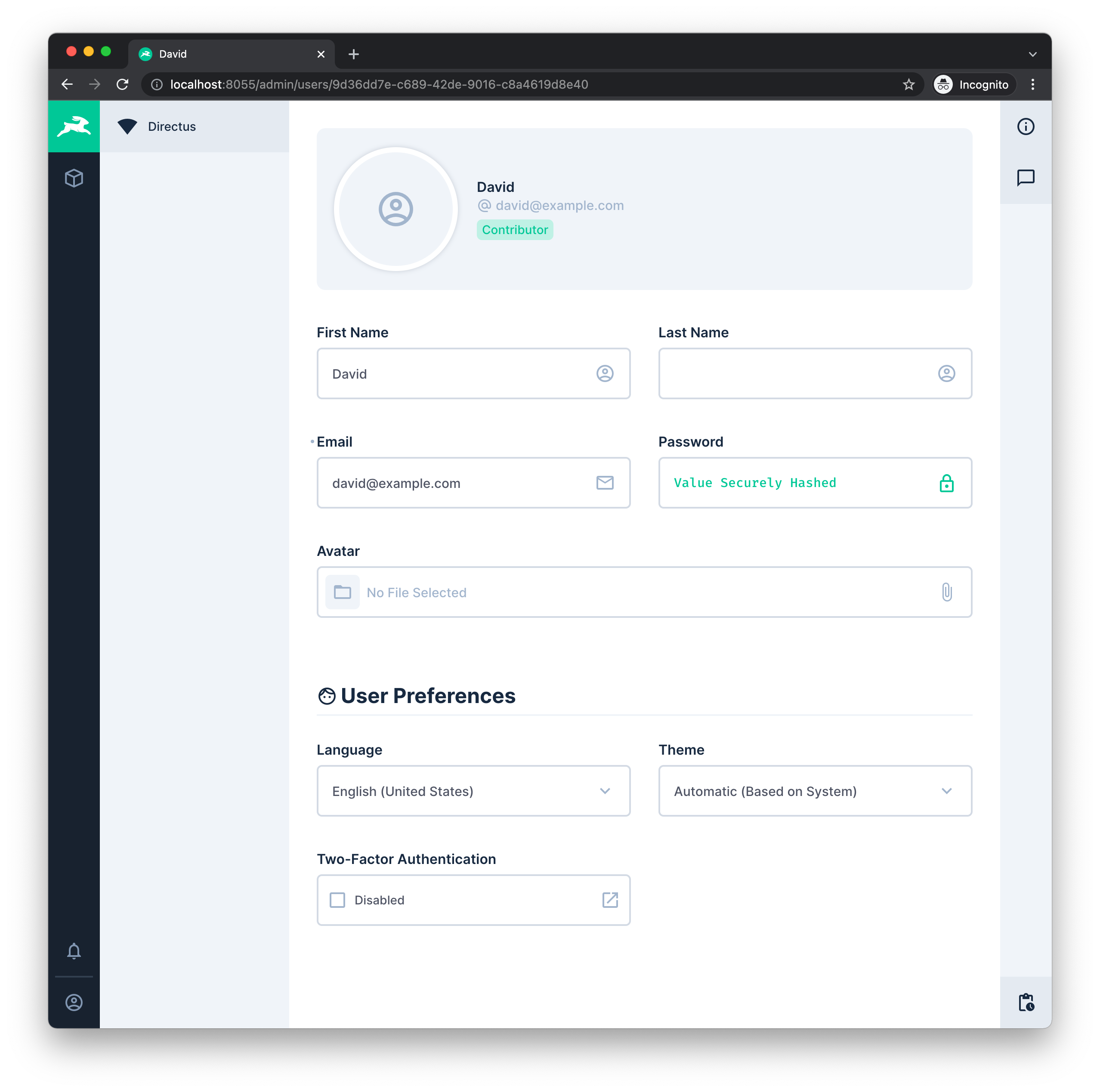How to hide the User Directory from a custom role user? · directus ...