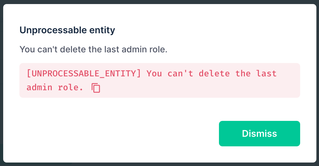 Remove the Delete option to the Administrator role · Issue #11791 ...