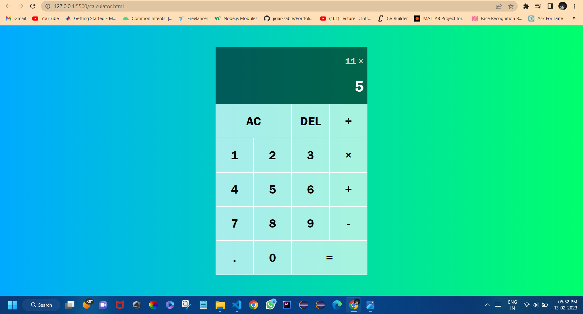GitHub - rajkumarpawar07/A-Simple-Calculator: A basic calculator made ...