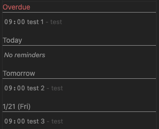 Add support to Reminder plugin · Issue #127 · kepano/obsidian-minimal ...