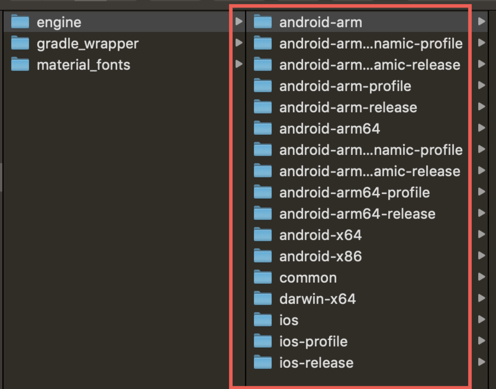 How to make artifacts of own engine build？ · Issue #26682 · flutter ...