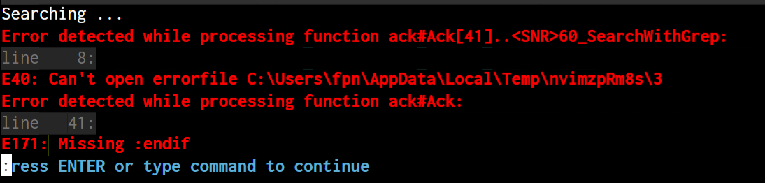 Cannot read or write temp files / Error detected while processing ...