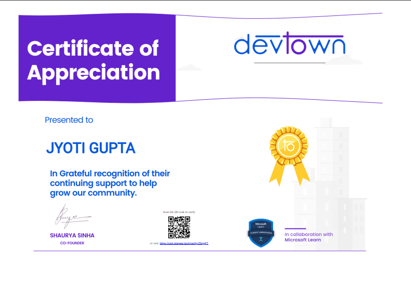 Certificates/CERTIFICATES.md at main · jyotigupta23/Certificates · GitHub