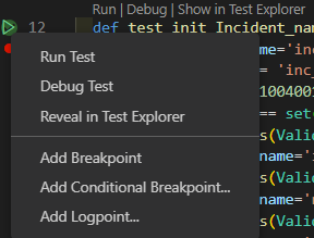 In VS Code Test Explorer, How to turn off the 