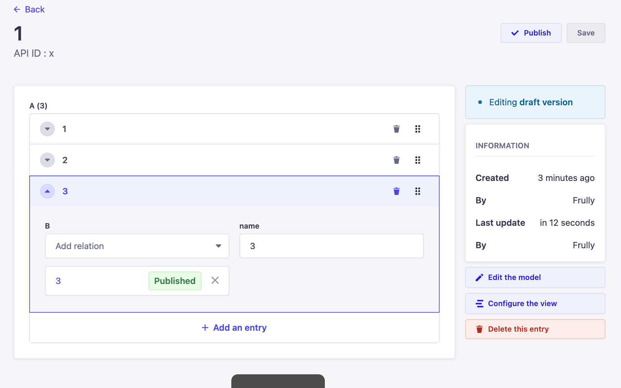 Repeatable components with relationship type fields will be messed up ...