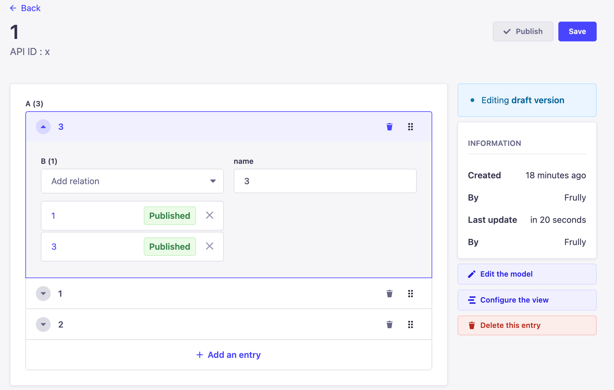 Repeatable components with relationship type fields will be messed up ...