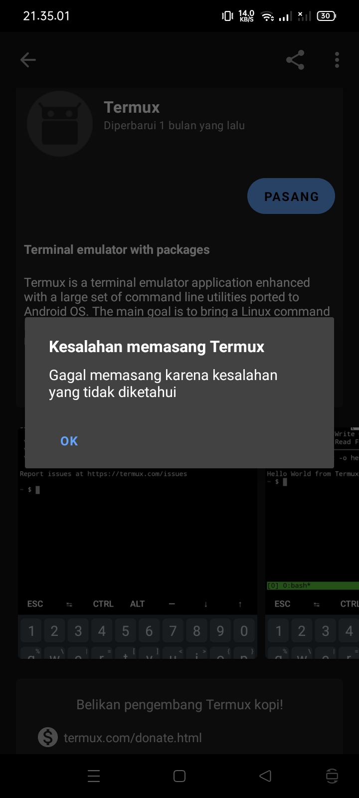 [Bug]: I can't install termux app · Issue #2634 · termux/termux-app ...