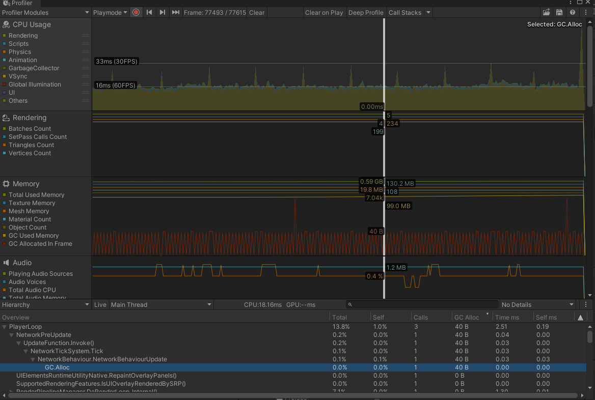 Tick 30 times per second