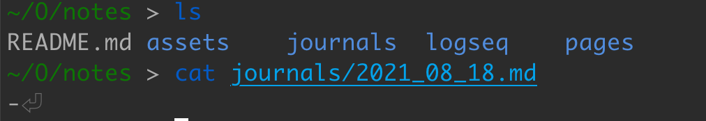 daily journal don't auto sync to local markdown file with version 0.3.3 ...
