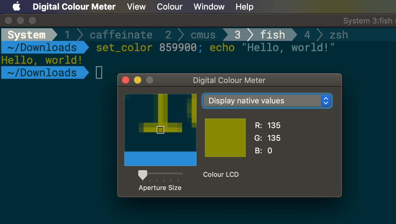 Alacritty not displaying colours correctly when running fish · Issue ...