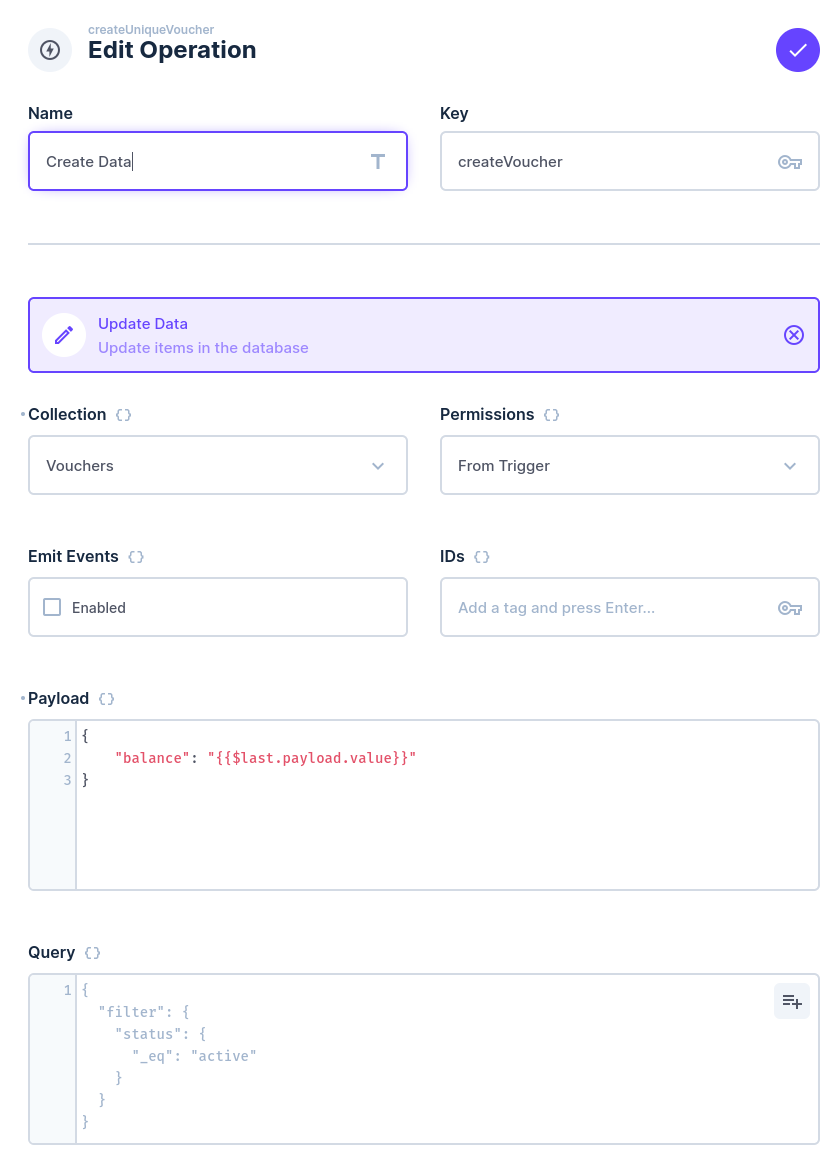 item.create Filter (Blocking) Flow creates two records · directus ...