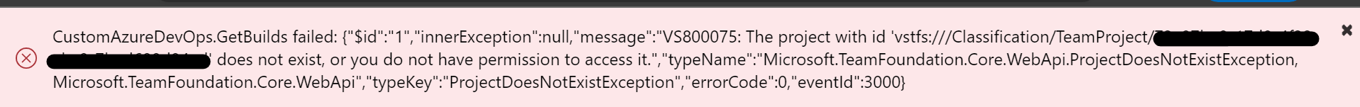 [ALM Accelerator - BUG]: GetBuilds Error Message · Issue #4358 ...