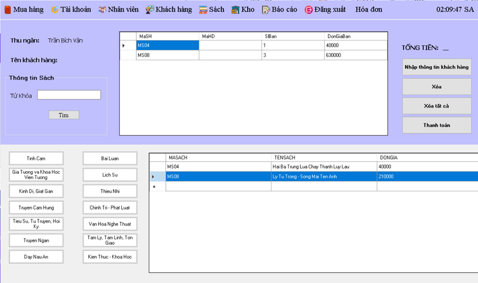 GitHub - hieuthao09/Booking-Shop-Management-Software-: Hoàn thành trong ...