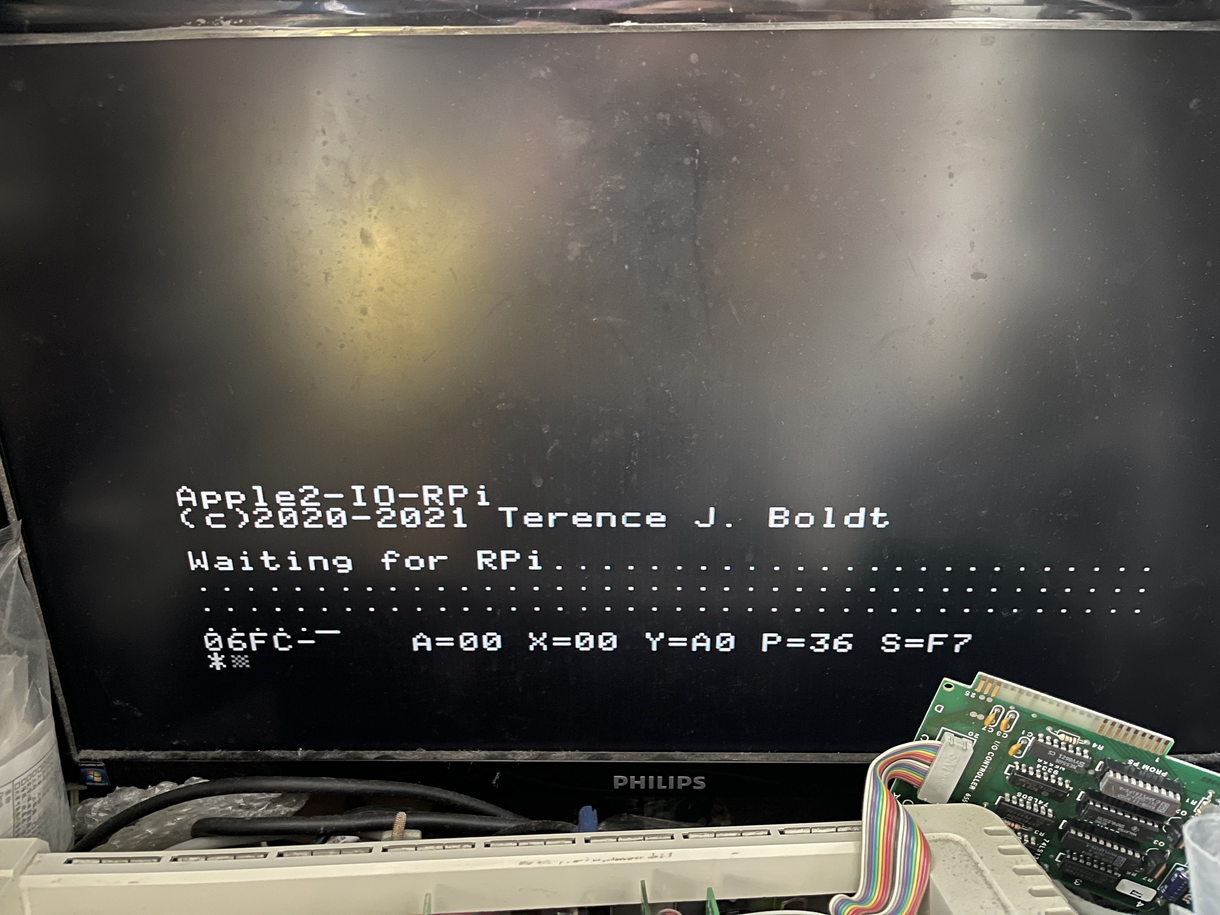Apple 2 IO RPi show monitor prompt after loading ProDOS 2.4.2 · Issue ...