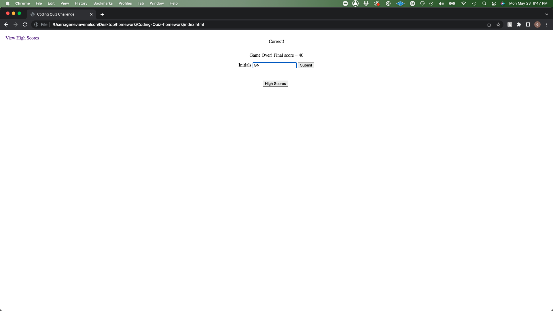 GitHub - GEN7232/Coding-Quiz-homework · GitHub