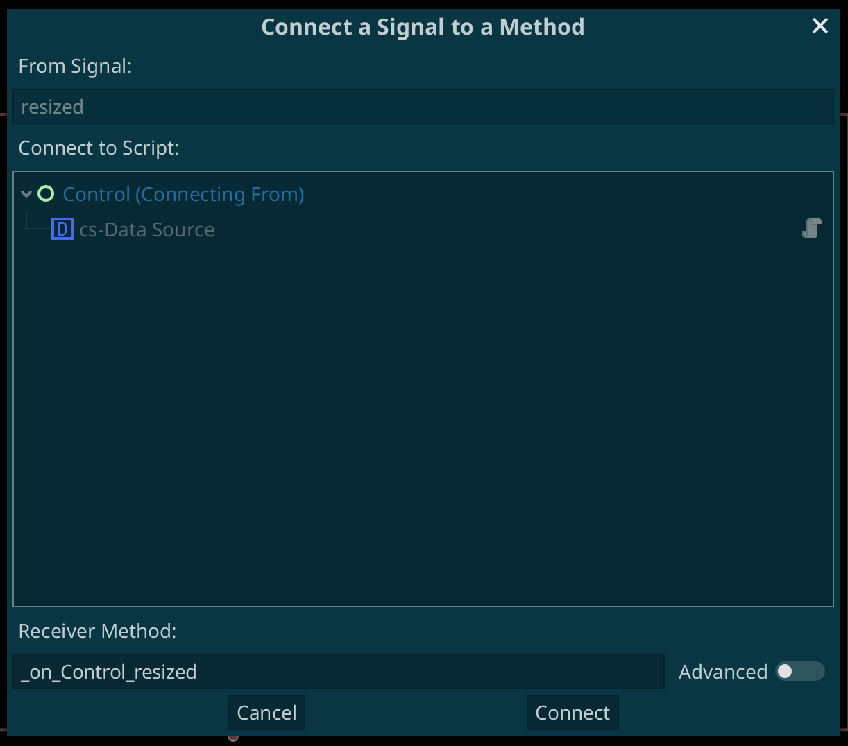 Signal cannot be attached to plugin node · Issue 46772 · godotengine