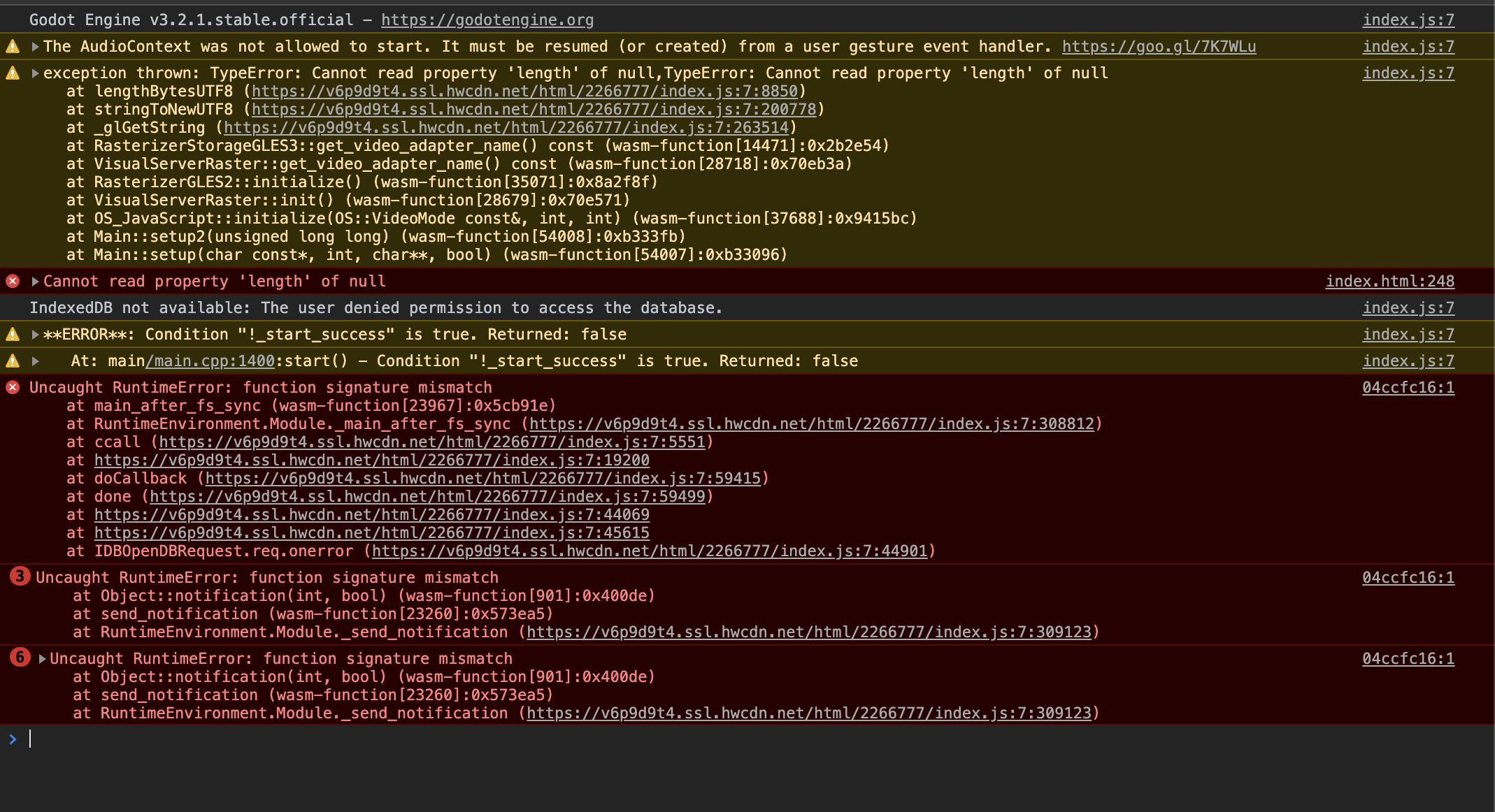 HTML5 Web player broken in Brave Browser · Issue #38788 · godotengine ...