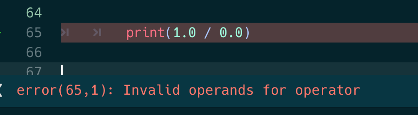 Division by zero should return +INF · Issue #1368 · godotengine/godot ...