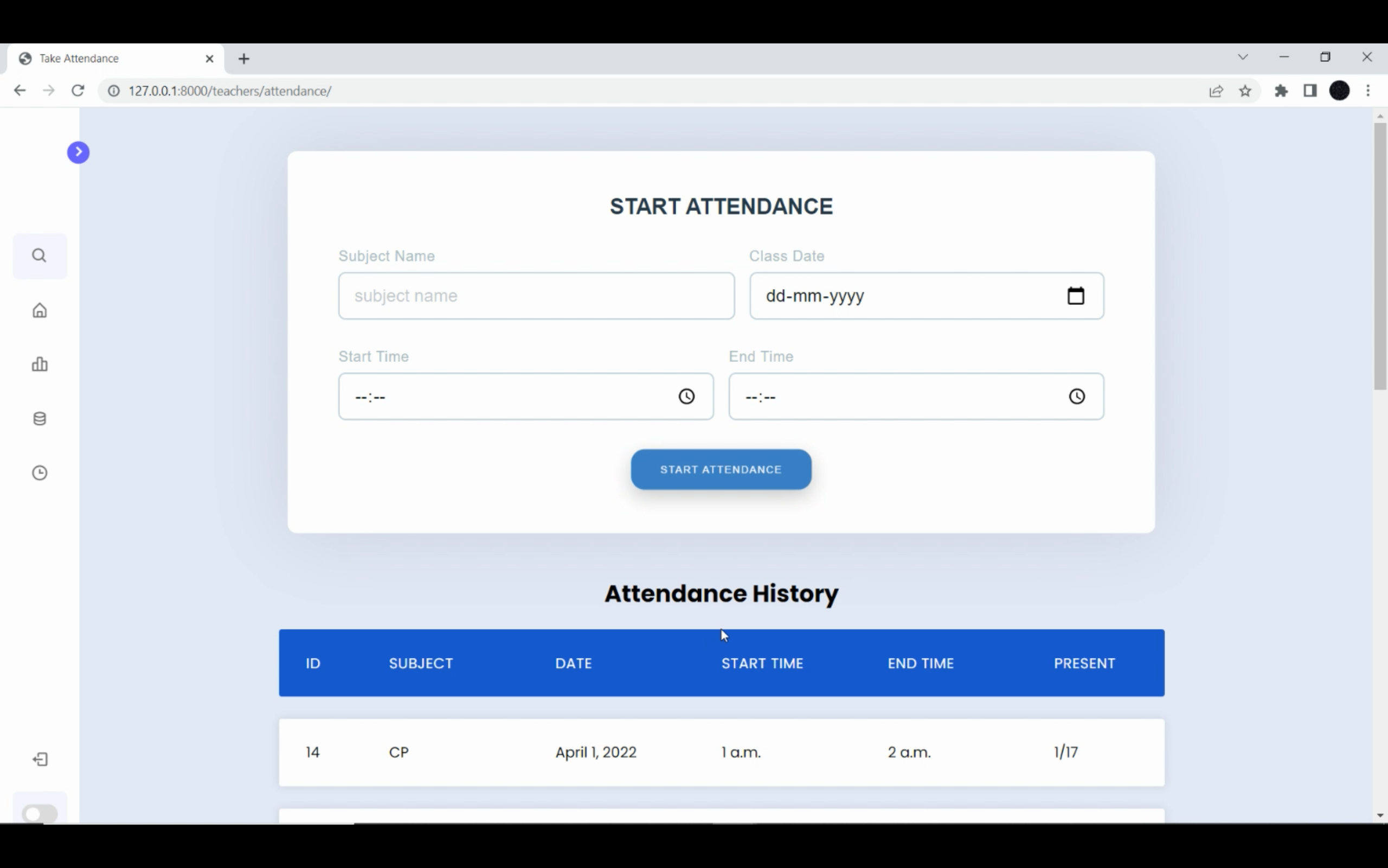 GitHub - SandeshBhagwat/Attendee---Face-Attendance-System