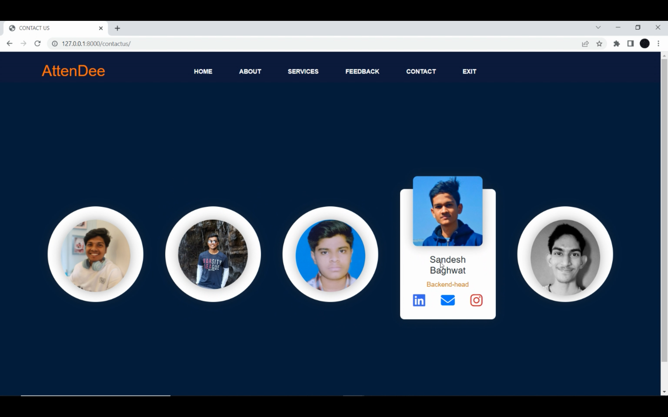 GitHub - SandeshBhagwat/Attendee---Face-Attendance-System