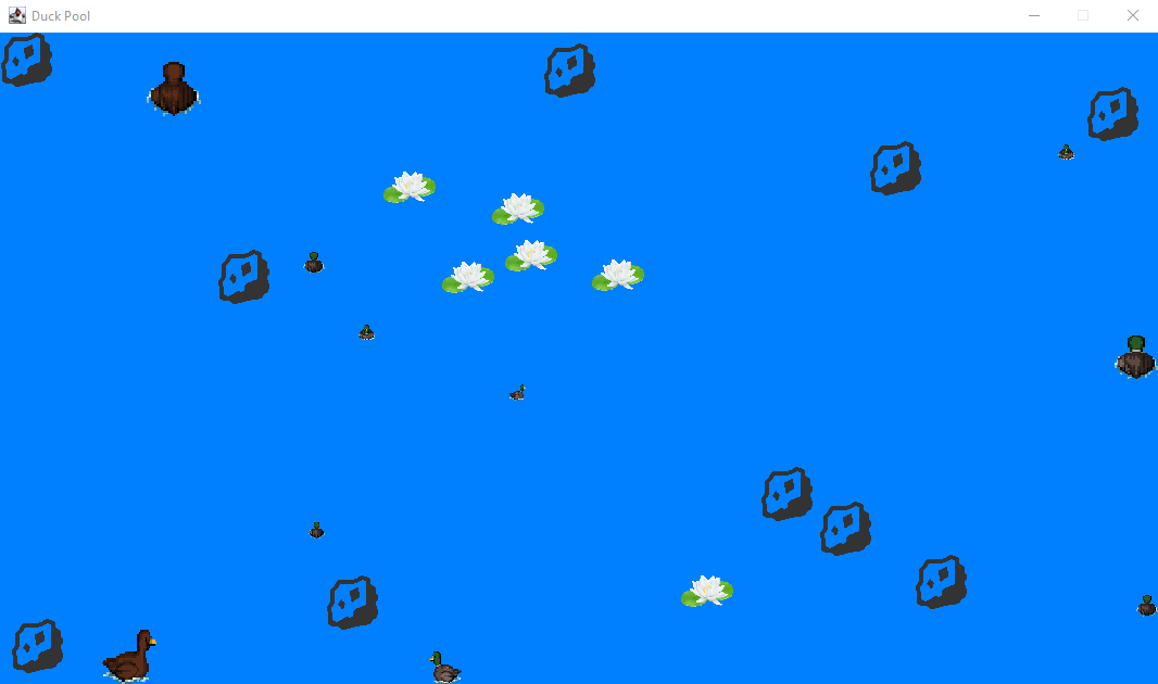 GitHub - clementchesneau/DuckPool-Java: School Porject. I had to do a ...
