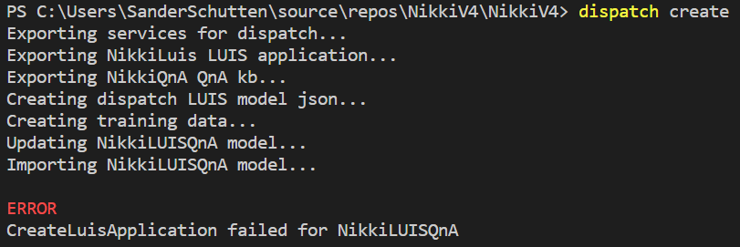 Dispatch create error on importing model · Issue #197 · microsoft ...