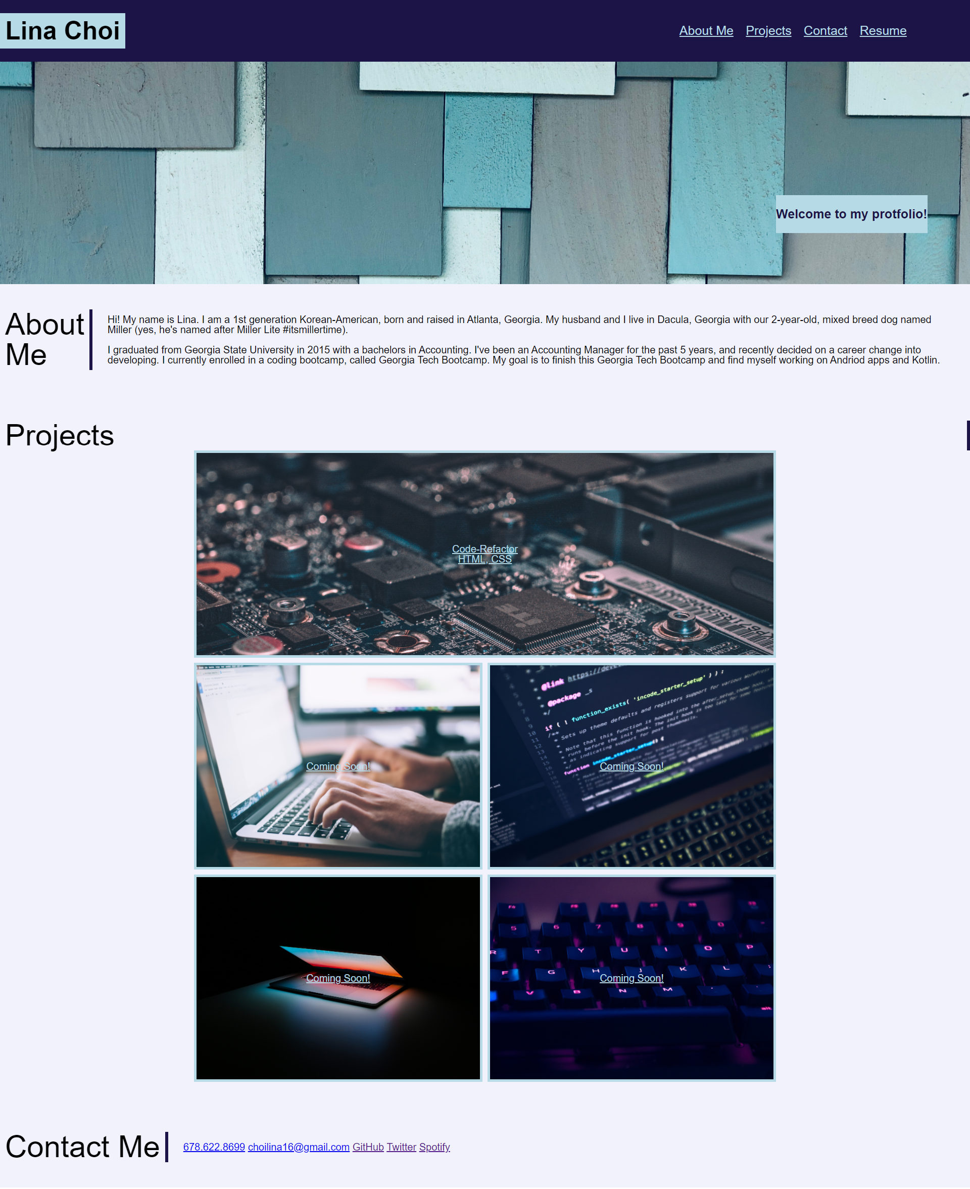 GitHub - choilina16/Lina-Portfolio: GET TO KNOW ME - LINA :)