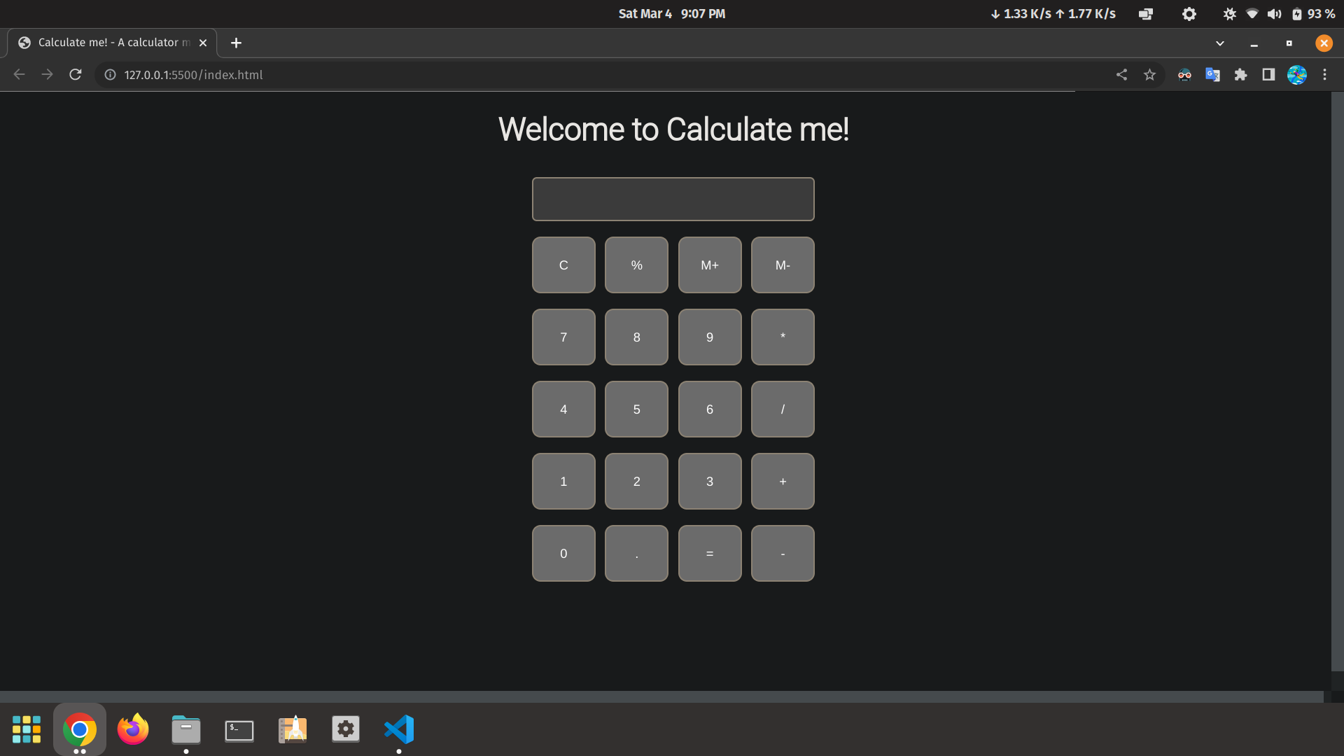 Github Mkmpib Calculator