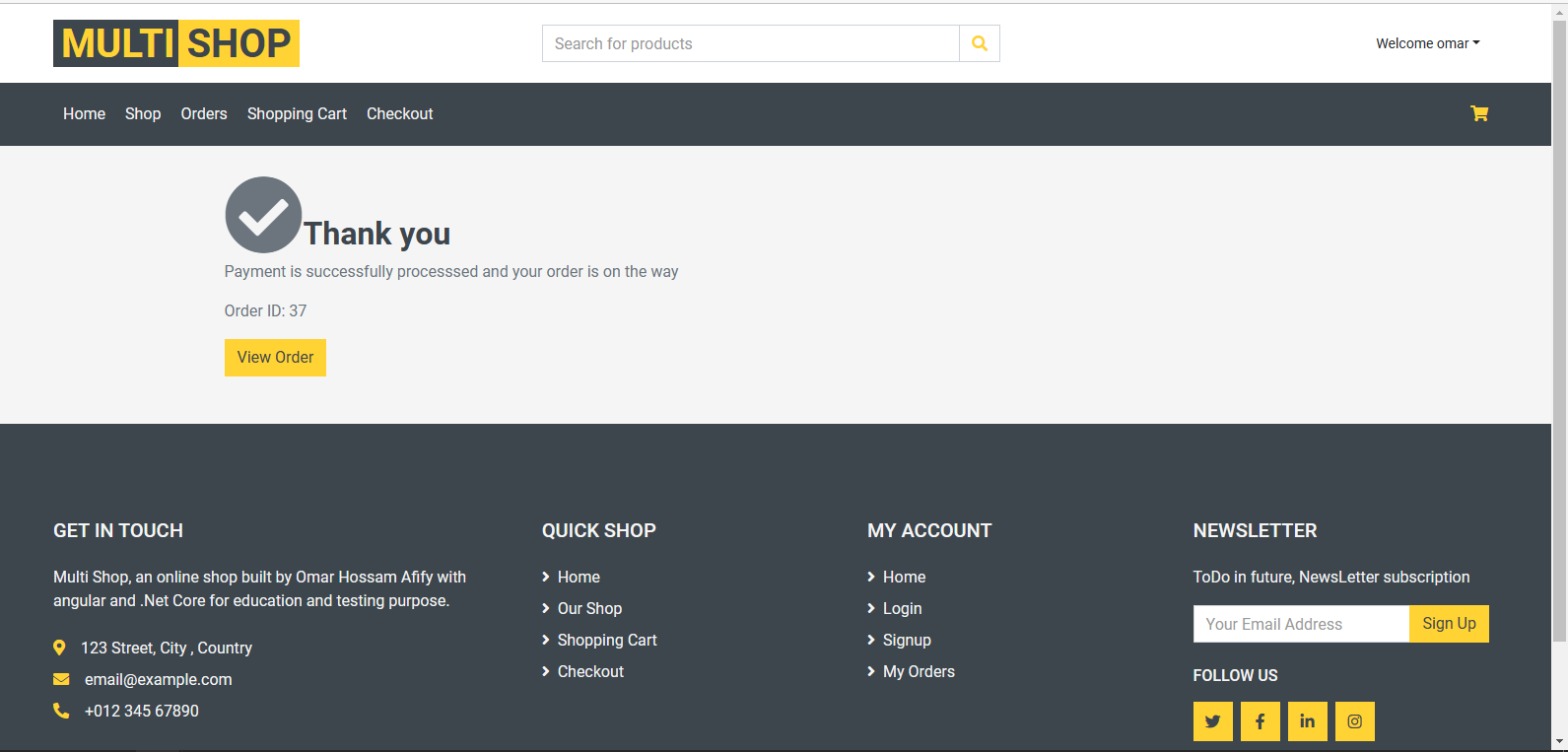GitHub - OmerAfify/Multi-Shop___Front-End: an E-commerce Web ...