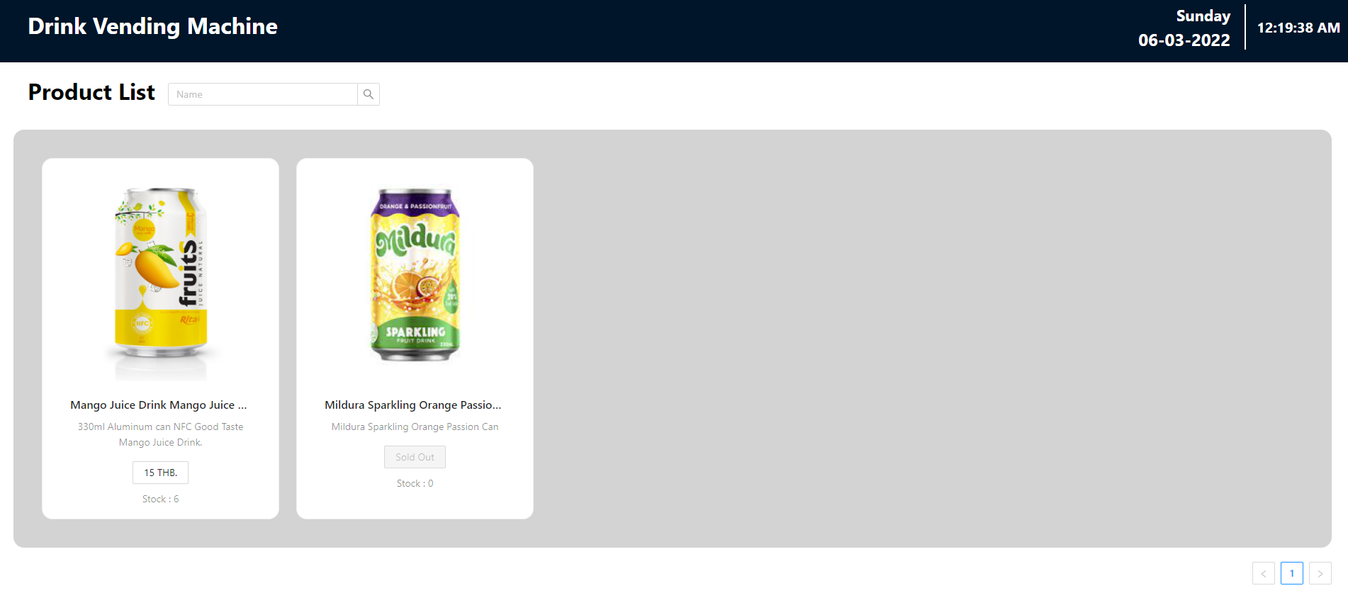 GitHub J4M3Ys/DrinkVendingMachine This is testing project for SCG.
