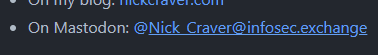 Bug: Error rendering Mastodon links inside of html links in markdown ...
