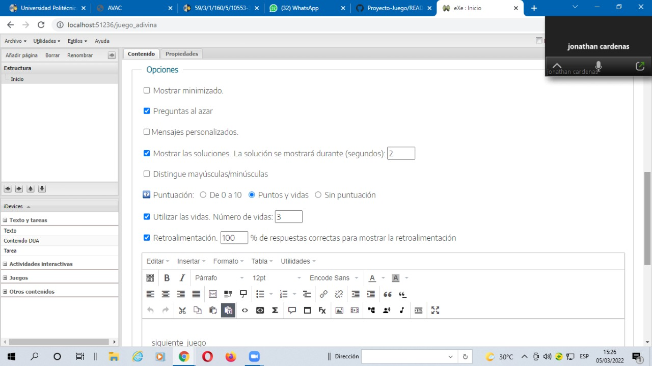 GitHub - jonathanc04/PROYECTO: JUEGO DE SOFTWARE · GitHub