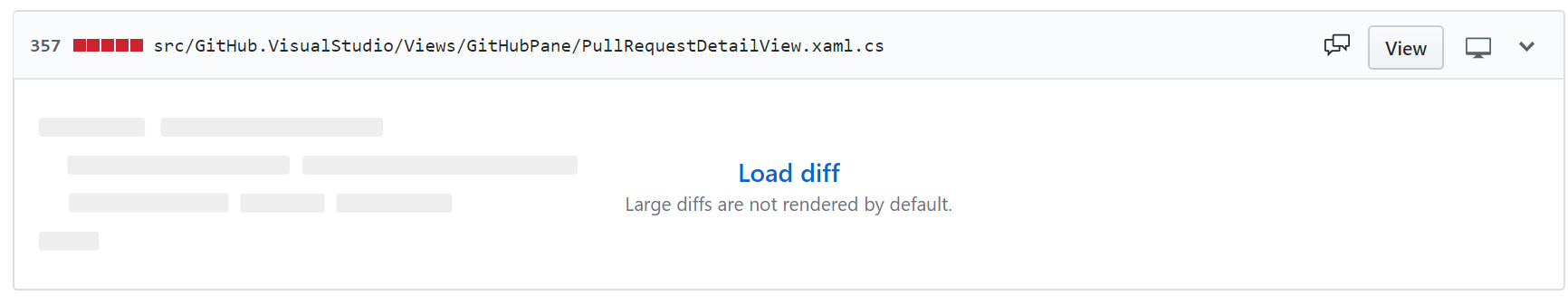 large diff
