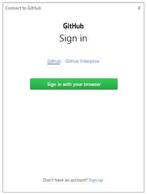 Only show `Sign in with your browser` option in sign in dialog · Issue ...