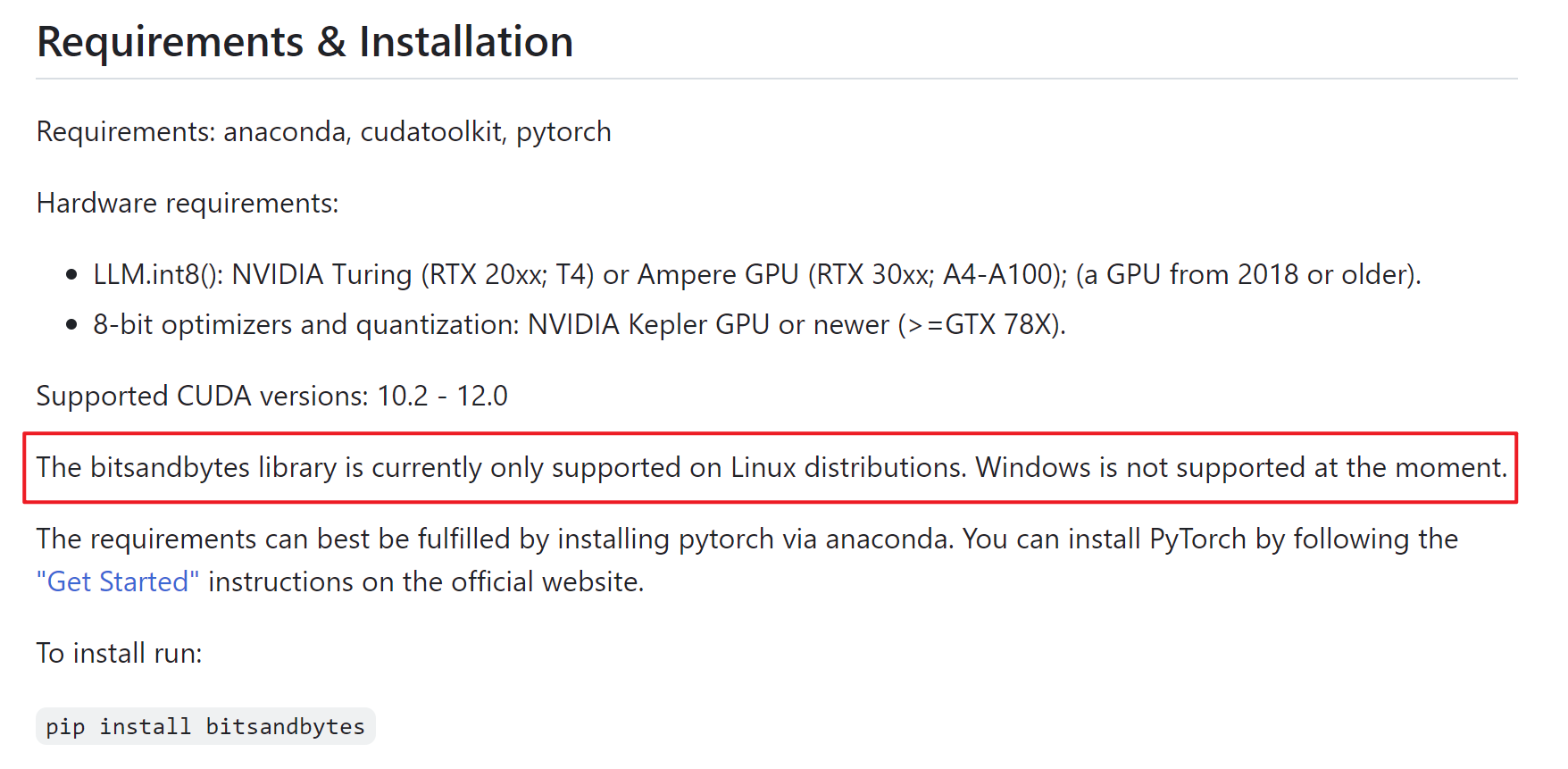 CUDA Setup failed despite GPU being available. Please run the following