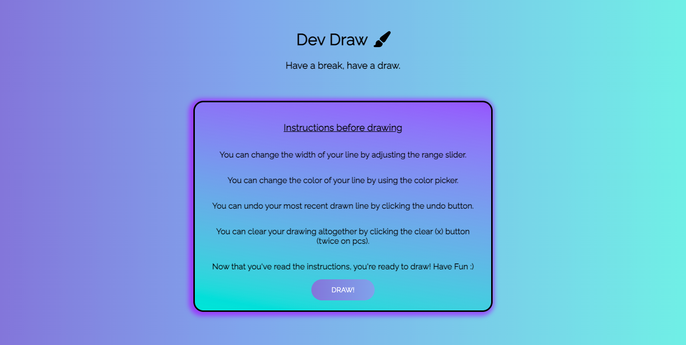 GitHub DrummerDee DevDrawApp
