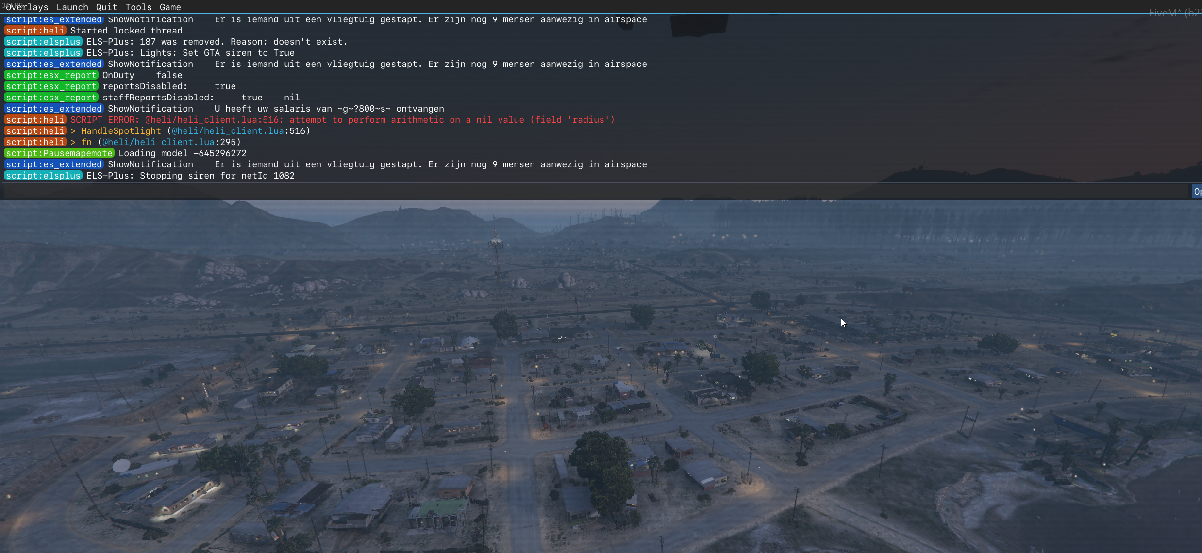 [Bug]: Kustwacht helikopter · Issue #2057 · Tedeapolis/development · GitHub