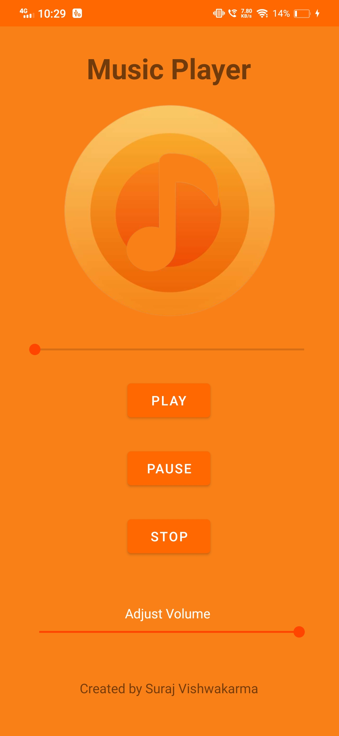 GitHub SurajVishwakarma333/MusicAndroidStudio In this project i showed how to add Music.mp3