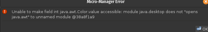 Acquire broken on linux · Issue #1429 · micro-manager/micro-manager ...