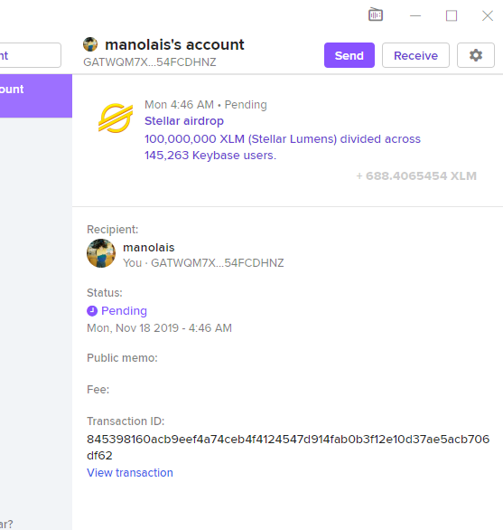 airdrop msg