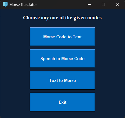 GitHub - Dhruvshukla17/Morse-code-translator: Morse Code Translator ...