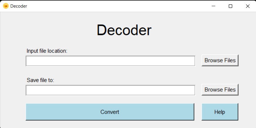 GitHub - dihcuierc/Decoder_Tool: Decoder Tool is an application to ...