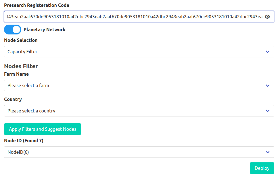 Weblets: Presearch Registration Code input validation · Issue #658 ...