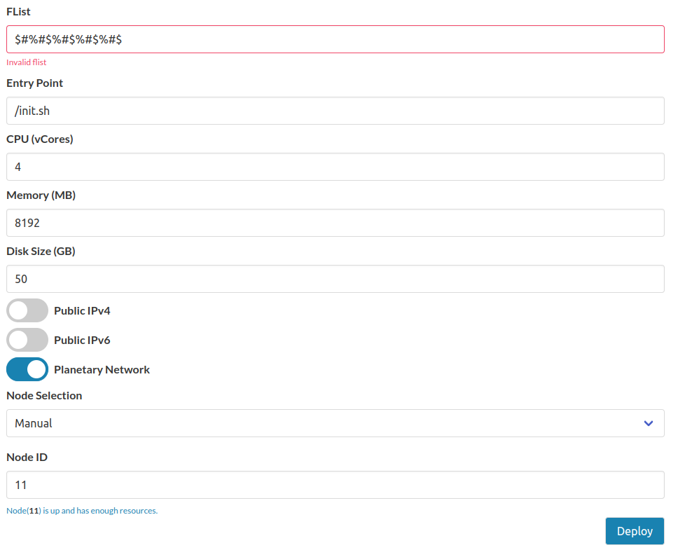 Full VM Input Validation · Issue #1003 · threefoldtecharchive/grid ...