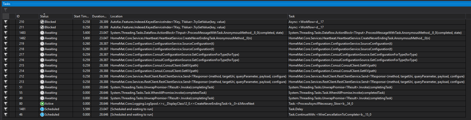 Deadlock on resolution of IIndex · Issue #1288 · autofac/Autofac · GitHub
