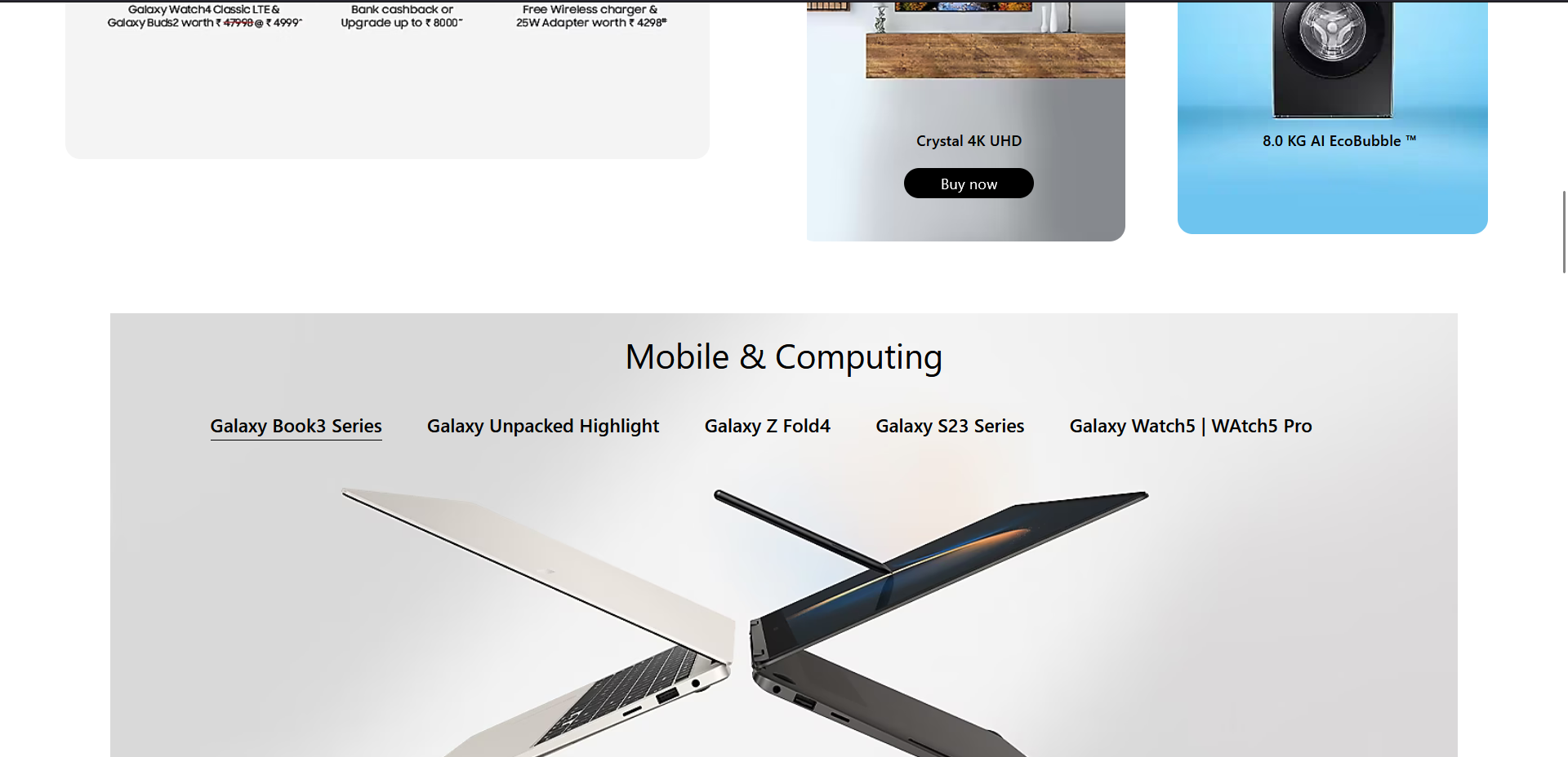 GitHub - sahilzombade/Samsung-Clone