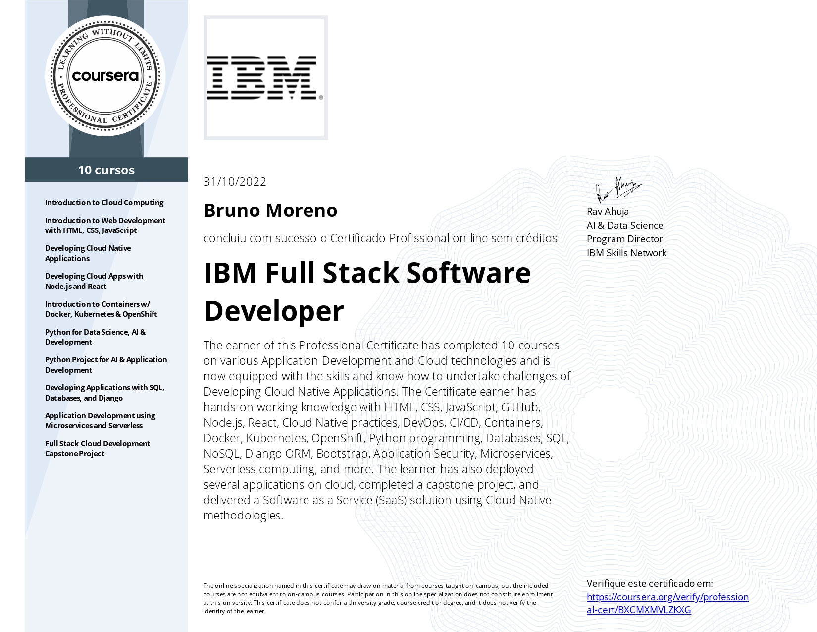 GitHub ElGijon ProfessionalIBMCLOUDCertificate