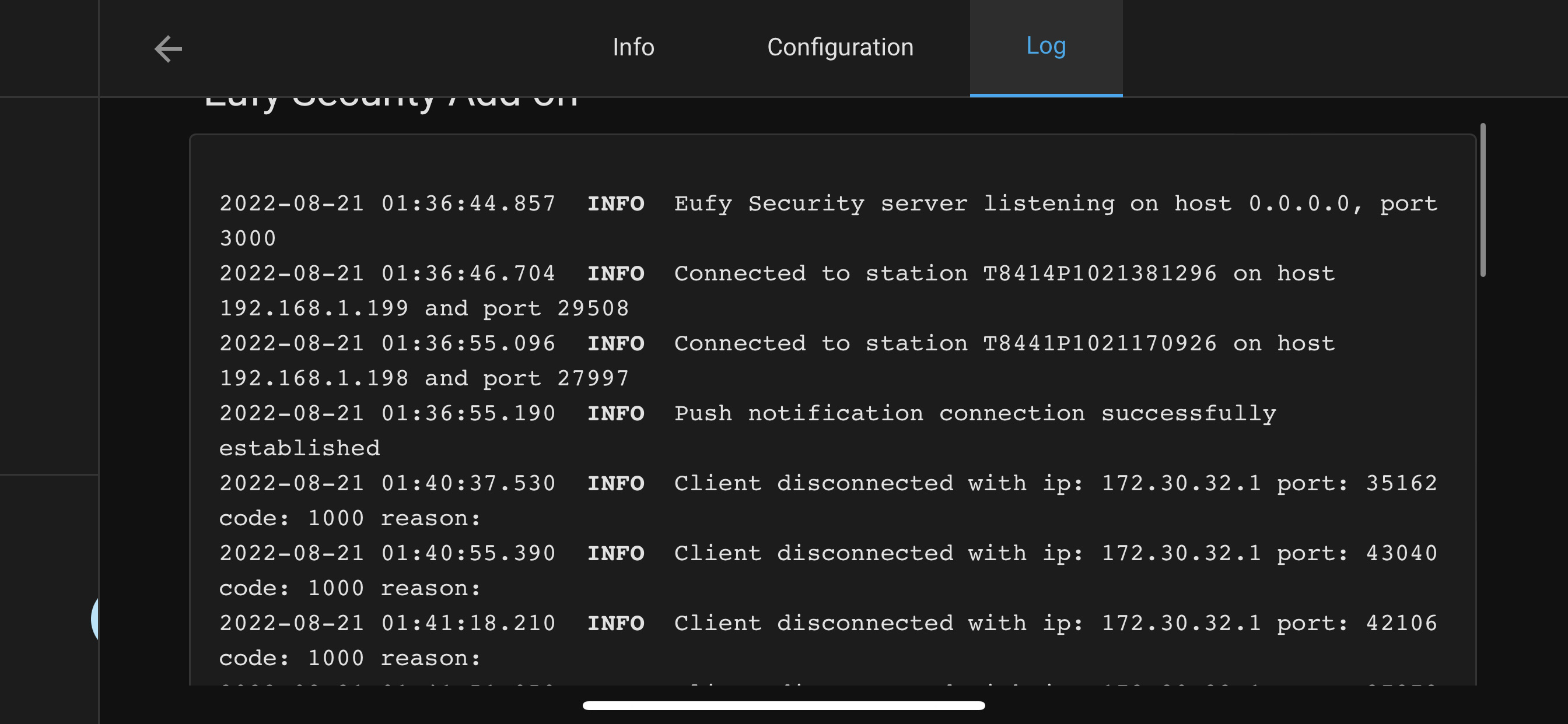 Inform HA about Add-on authentication status · Issue #437 · fuatakgun ...