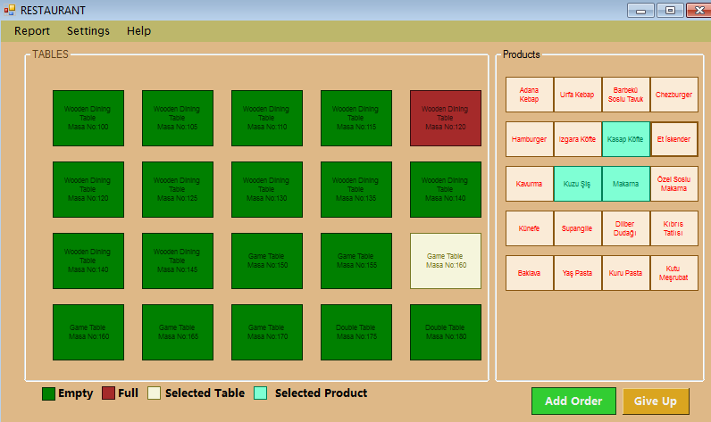 GitHub - HuseyinToprak96/FormProject-RestaurantOtomasyonu: Windows Form ...