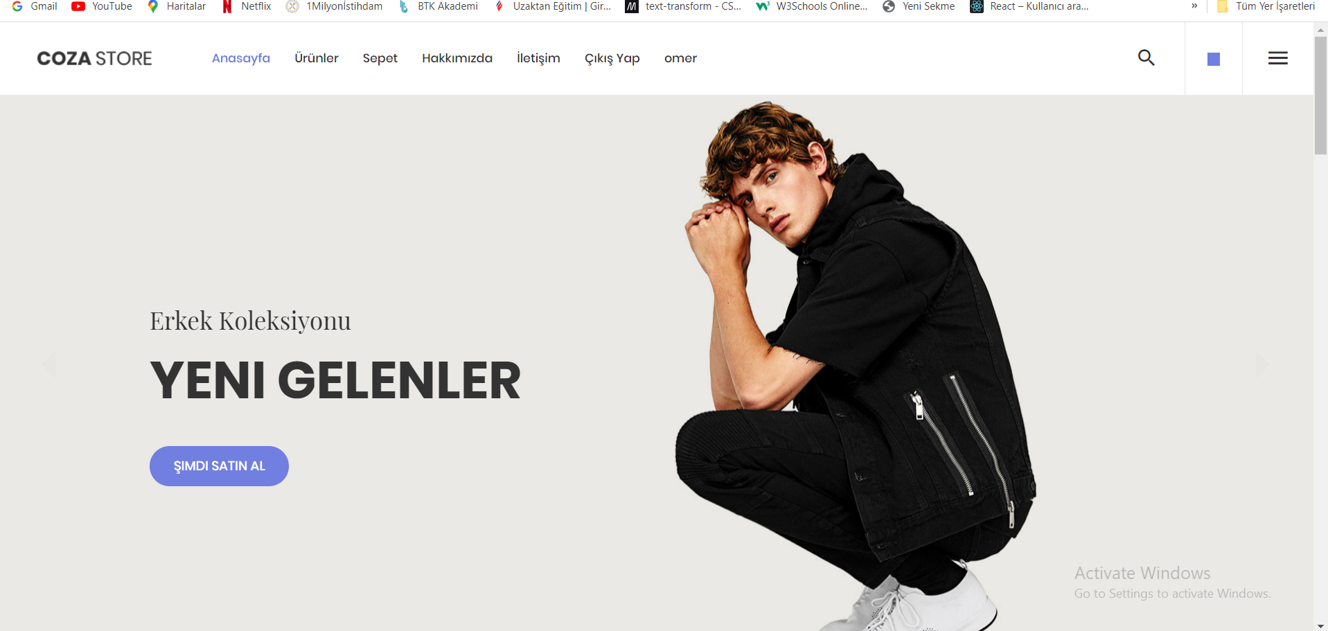 Github Ckmkomer E Commerce Website
